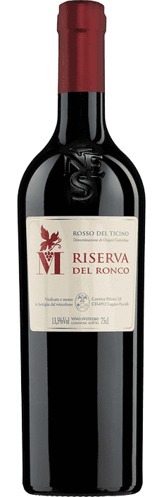2018 Riserva del Ronco Rosso Ticino DOC Cantina Pelossi