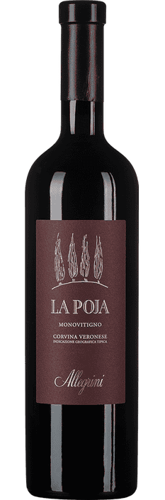 2019 La Poja Monovitigno Corvina Veronese IGT Allegrini