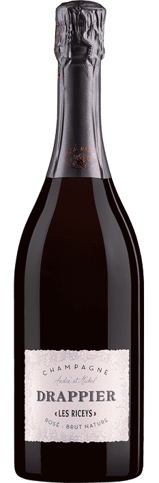 Champagne Rosé Brut Nature Les Riceys André & Michel Drappier (Bio)