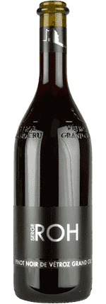 2023 Pinot Noir de Vétroz Grand Cru Valais AOC Serge Roh Cave Les Ruinettes