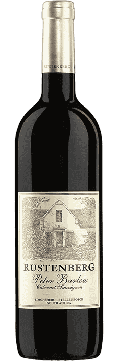 2018 Peter Barlow Cabernet Sauvignon Simonsberg-Stellenbosch WO Rustenberg Wines