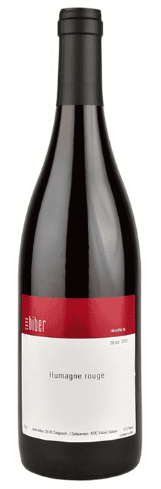 2020 Humagne Rouge Valais AOC Cave Biber