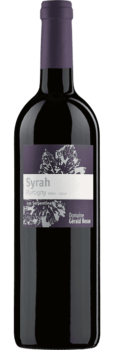 2018 Syrah Les Serpentines Martigny Valais AOC Domaine Gérald Besse