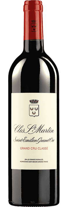 2019 Clos St-Martin Grand Cru Classé St Emilion AOC