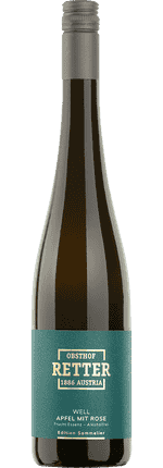 2023 Well Apfel mit Rose Edition Sommelier Pomme & rose Obsthof Retter