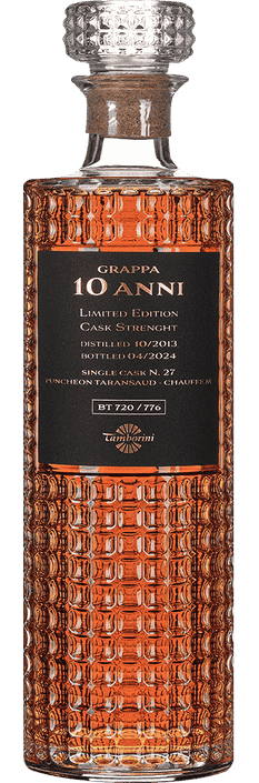 Grappa 10 Anni Limited Edition Single Cask N. 27 Tamborini