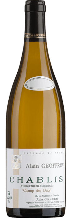 2017 Chablis AOC Champ des Ducs Domaine Alain Geoffroy