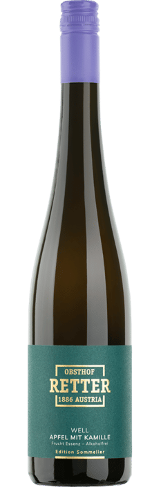 2023 Well Apfel mit Kamille Edition Sommelier Pomme & camomille Obsthof Retter