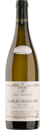 2019 Chablis Les Clos Grand Cru AOC Domaine Alain Geoffroy