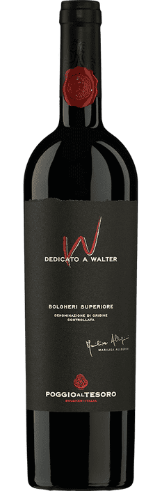 2016 W-Dedicato a Walter Bolgheri Superiore DOC Poggio al Tesoro