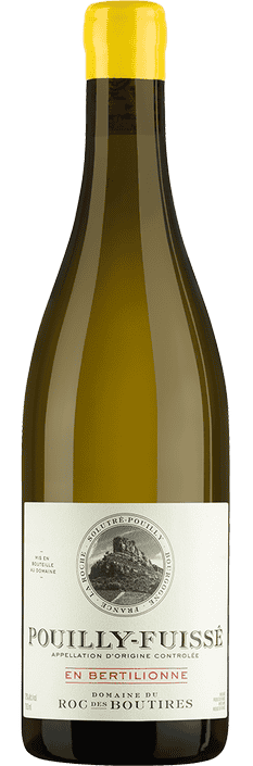 2018 Pouilly-Fuissé AOC En Bertilionne Domaine du Roc des Boutires