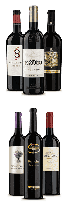 Weinabo Rotwein Sélection Abonnement vins rouges 4500