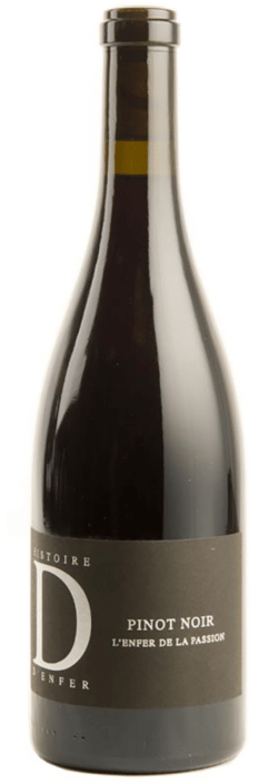 2018 Pinot Noir L'Enfer de la Passion Coteaux Sierre Valais AOC Histoire d'Enfer