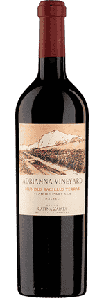 2011 Malbec Mundus Bacillus Terrae Adrianna Vineyard Mendoza Bodega Catena Zapata