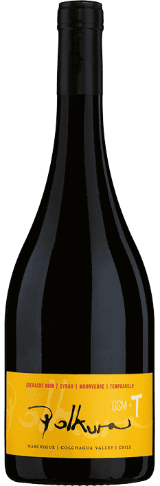 2018 GSM + T Grenache, Syrah, Mourvèdre, Tempranillo Marchigue Valle de Colchagua Viña Polkura