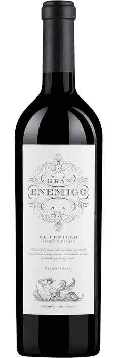 2019 Cabernet Franc Gran Enemigo El Cepillo Single Vineyard - Mendoza Adrianna Catena & Alejandro Vigil Puerto Ancona
