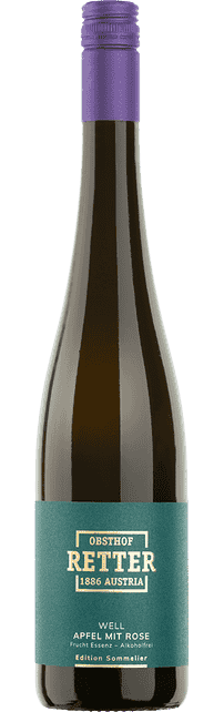 2023 Well Apfel mit Rose Edition Sommelier Pomme & rose Edition Sommelier Obsthof Retter