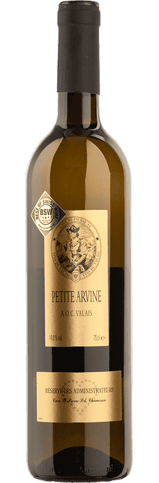 2021 Petite Arvine Valais AOC Réserve des Administrateurs Cave St-Pierre