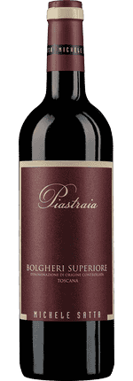 2022 Piastraia Bolgheri Rosso DOC Superiore Michele Satta