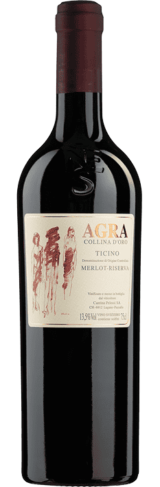 2019 Agra Collina d'Oro Merlot Ticino DOC Riserva Cantina Pelossi