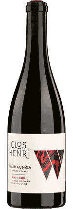 2019 Pinot Noir Waimaunga Marlborough Clos Henri Vineyard