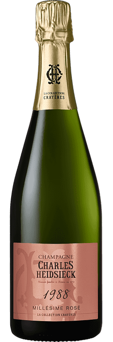1988 Champagne Brut Rosé Millésimé Charles Heidsieck