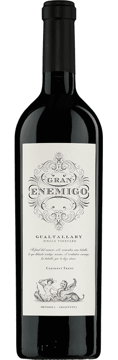 2018 Cabernet Franc Gran Enemigo Gualtallary Single Vineyard - Mendoza Adrianna Catena & Alejandro Vigil Puerto Ancona