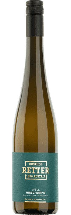 2023 Well Hirschbirne Edition Sommelier Poire Hirschbirne Edition Sommelier Obsthof Retter