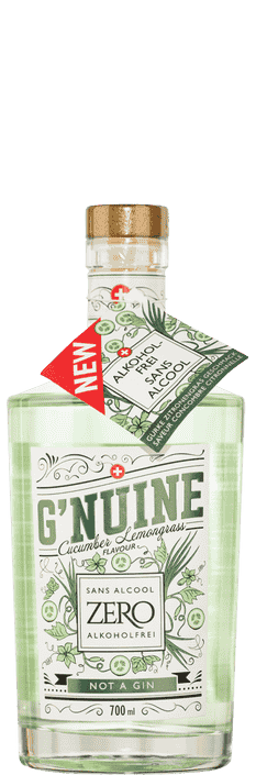 G'nuine Zero Cucumber & Lemongrass Alkoholfrei / sans alcool Lateltin