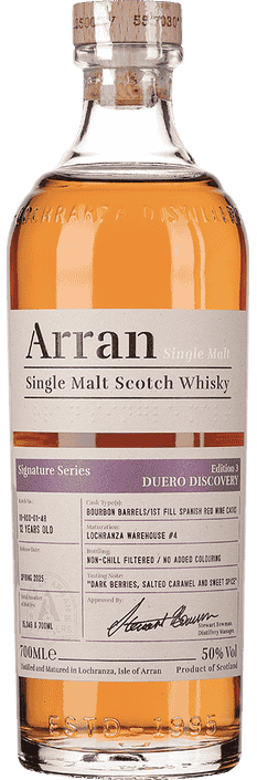 Whisky Arran Signature Series Edition 3 Duero Discovery Single Island Malt