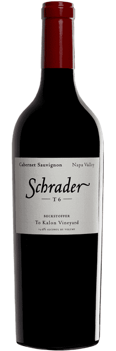 2019 Cabernet Sauvignon T6 To Kalon Vineyard Beckstoffer Napa Valley Schrader Cellars