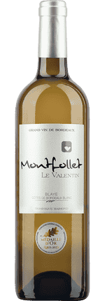 2022 Montfollet Le Valentin Blanc Blaye Côtes de Bordeaux AOC Dominique Raimond