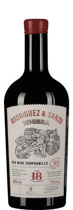 2021 Tempranillo Whisba 18 Months in Whisky barrels Castilla y León CO Bodegas Rodríguez y Sanzo