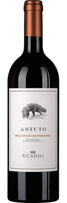 2019 Astuto Rosso Bolgheri DOC Superiore Barone Ricasoli 1141