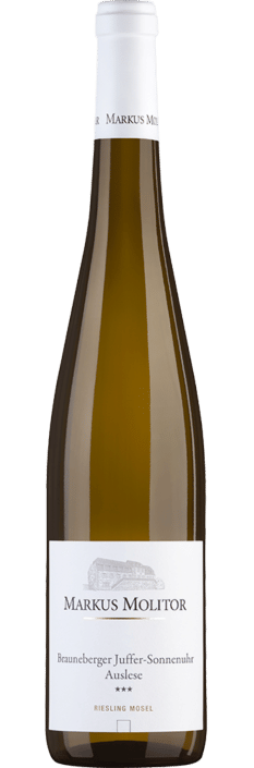 2018 Riesling Auslese*** Weisse Kapsel Juffer Sonnenuhr Weingut Markus Molitor