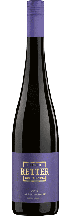 2022 Apfel mit Rose Edition Sommelier Pomme & rose Obsthof Retter