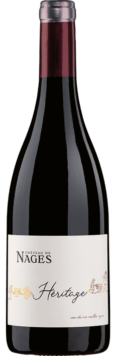 2021 Château de Nages Rouge Héritage Costières Nîmes AOP (Bio)