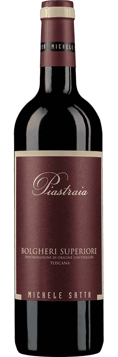 2022 Piastraia Bolgheri Rosso DOC Superiore Michele Satta