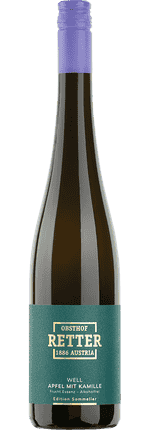 2023 Well Apfel mit Kamille Edition Sommelier Pomme & camomille Edition Sommelier Obsthof Retter