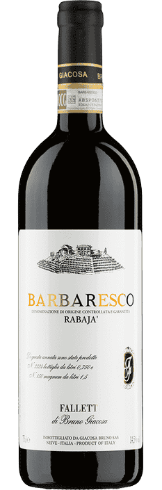 2017 Barbaresco DOCG Rabajà Faletto di Bruno Giacosa