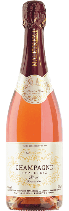 Champagne Rosé Réserve Brut Sélection Mövenpick Frédéric Malétrez
