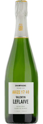 Champagne Blanc de Blancs Extra Brut Grand Cru Avize 17/40 Valentin Leflaive