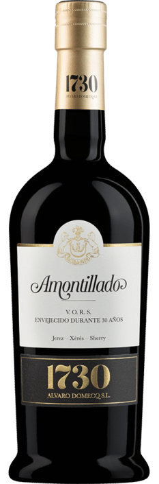 Sherry Amontillado 1730 Very Old Rare Jerez DO Álvaro Domecq