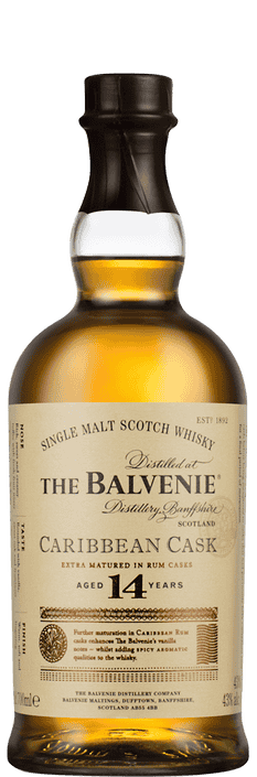 Whisky Balvenie 14 Years Caribbean Selection Single Highland Malt