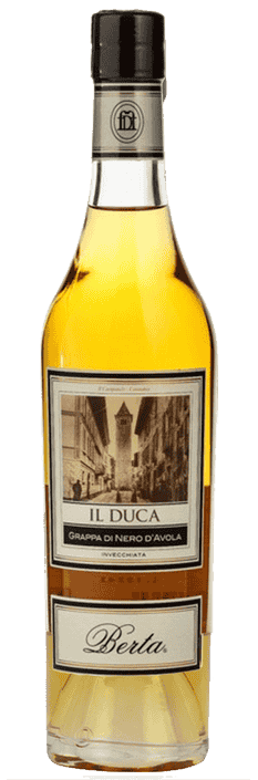 Grappa di Nero d'Avola Il Duca Distilleria Berta