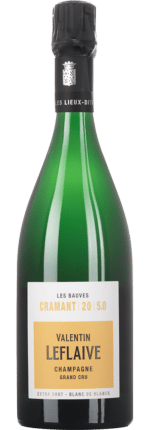 Champagne Blanc de Blancs Extra Brut Grand Cru Cramant Les Bauves 20/5.0 Valentin Leflaive