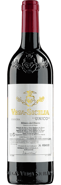 2007 Vega Sicilia Unico Ribera del Duero DO Bodegas