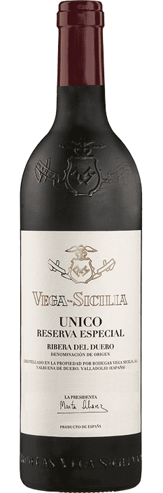 Vega Sicilia Unico Venta 2025 Reserva Especial - 2011/2012/2013 Ribera del Duero DO Bodegas Vega Sicilia
