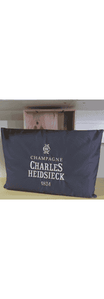 Pillow 45x65 cm Charles Heidsieck