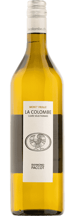 2018 La Colombe Cuvée Sélectionnée Mont-sur-Rolle Côte AOC Domaine R. Paccot
